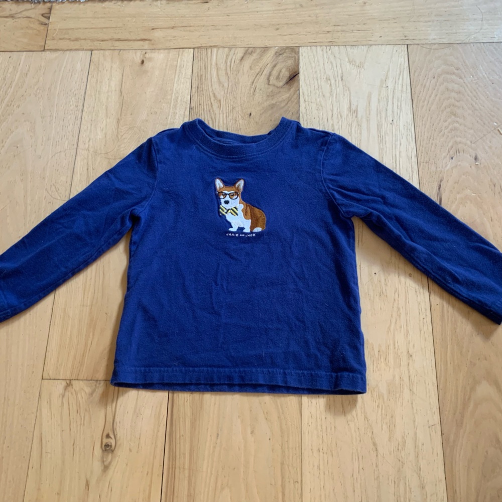 Janie and Jack Dog Graphic Tee